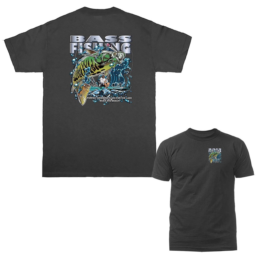 Weekend Bass Battle Fishing Outdoor Sports T-Shirt