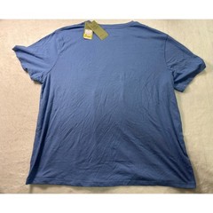 Goodfellow & Co Mens Everyday Wear Standard Fit Crew Neck T Shirt Blue XXL