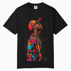 Neon Urban Hip Hop Streetwear Tee, Comfort Colors T Shirt, Unisex Streetwear Tee
