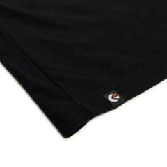 Ethika Prism Logo T-shirt – Classic Fit – Long Length Black Tee – Size Small