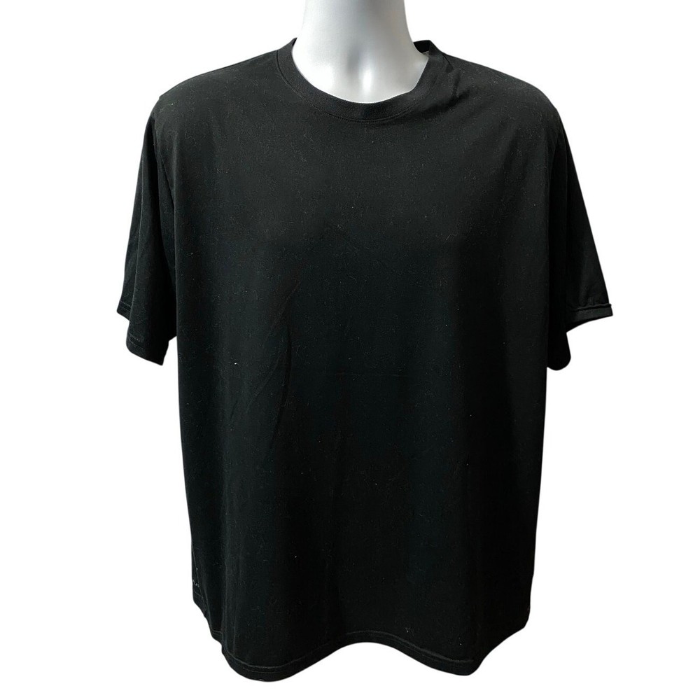 REEBOK BLACK ACTIVEWEAR SHIRT — Athletic Performance Tee Men’s XL