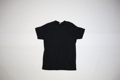 Gildan Heavy Cotton Mens Medium Blank Tee Black T-Shirts Lot Of 12