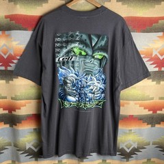 Vintage 2000 Dragon Ball Z DBZ Cell Gray T-shirt | Size Mens 2XL New with Flaws