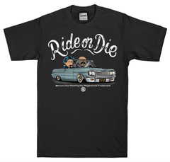 streetwise Ranfla Graphic T-Shirt Black & White M-5XL