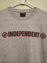 Vintage Independent Truck Company Grey T-Shirt Used As-Is