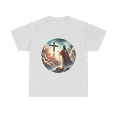 Bible Art the Cross Jesus Christ Faith T Shirt Biblical Religion Resurrection