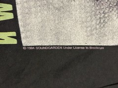 SOUNDGARDEN vintage 1994 SUPERUNKNOWN ALBUM PROMO t shirt