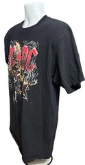 AC/DC Black Ice 2009 Tour Shirt Men Large Black Short Sleeve Double Sided Anvil