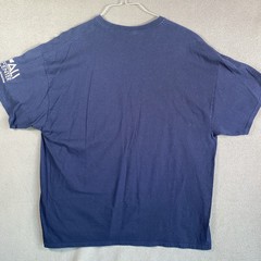 Muhammad Ali Center Shirt Mens 2XL Blue Tee XXL Crew Neck T-Shirt