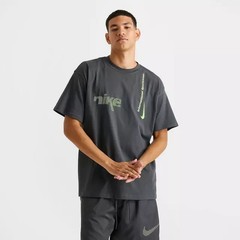 Men’s Nike Sportswear Max90 Swoosh Sport T-Shirt – Gray Volt HQ9262 060