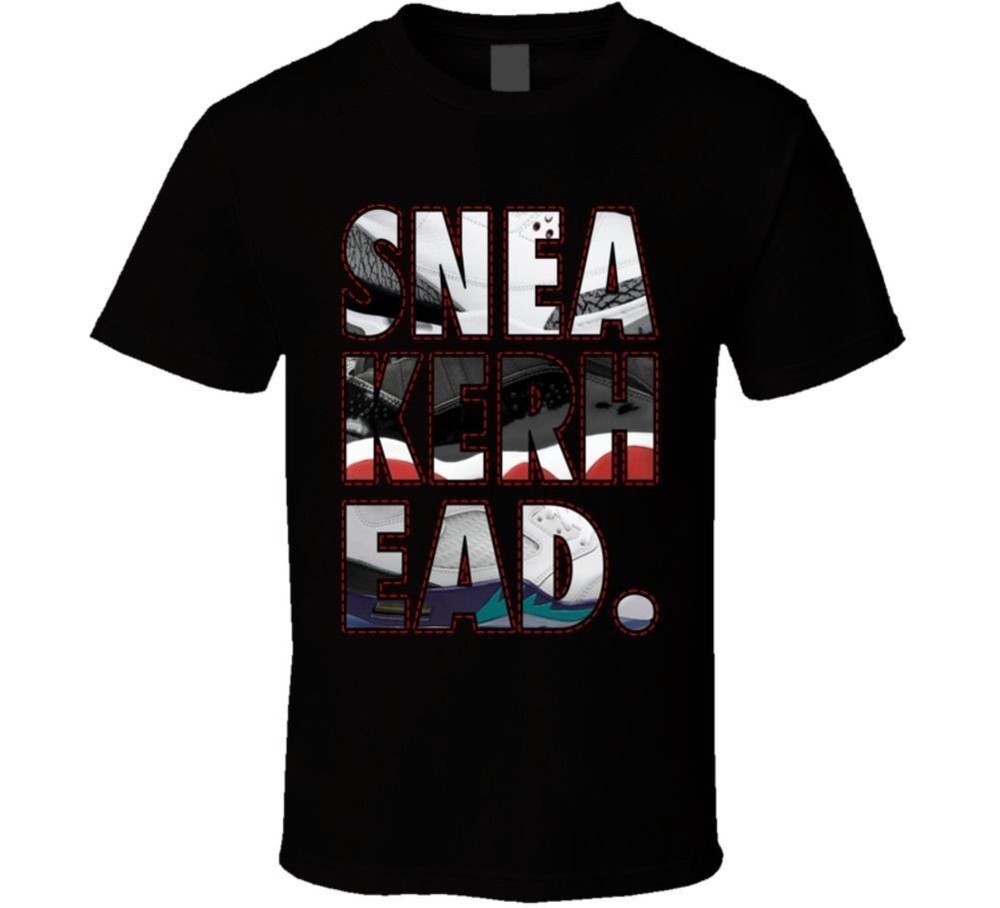 Sneakerhead Jordan Nike Tennis Shoe collector T Shirt