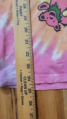LIQUID BLUE GRATEFUL DEAD SPIRAL BEARS TIE DYE S Small TSHIRT T-shirt 1995 VTG