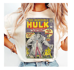 The Incredible Hulk Classic Retro Comic Unisex T-shirt Kid Shirt Hoodie 200054