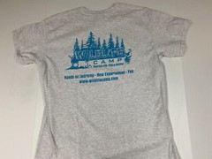 Camp Wildlife Mens shirt Large gray