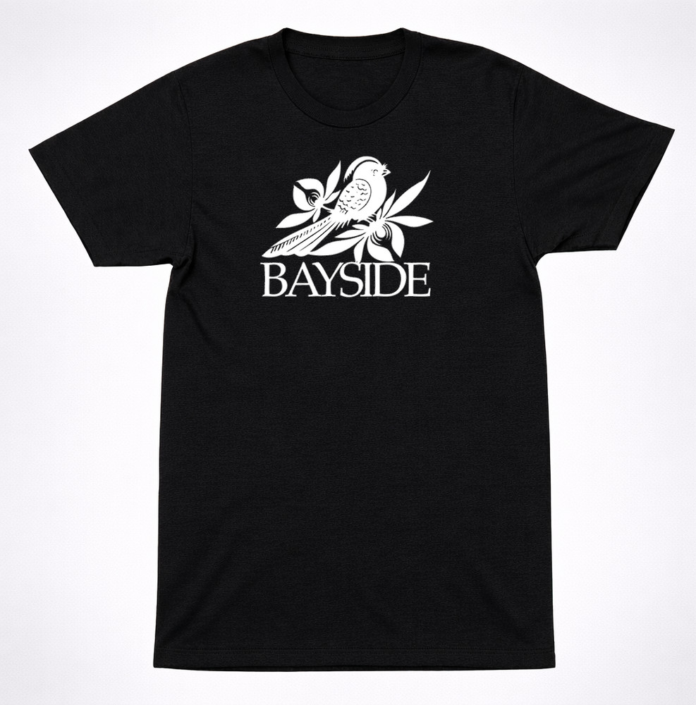 Bayside Bird Logo T Shirt | Emo Punk Rock Band Tee | Classic Alt Music Shirt