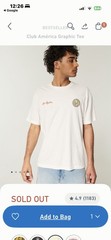 NWT Club America Los Aguilas Hollister Graphic Tee, 100% Cotton Men Small