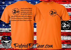 T-shirt,A Well Regulated Militia,The 2nd Amendment,Molon Labe,Gun Rights,DTOM
