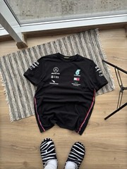 Mercedes Benz AMG Motorsport Petronas Black t-shirt Size L