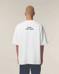 Personalised Customise Embroider T-Shirt Unisex SMALL-LARGE Colours & Fonts