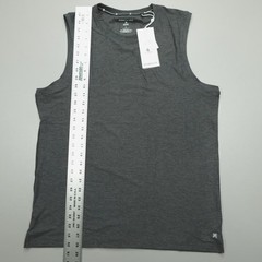 Kenneth Cole Tech Muscle Tee 4 Way Stretch Recycled Black Heather