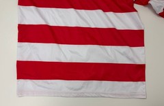 Wheres Waldo Shirt Adult Large Halloween Costume Cosplay Red White Striped Wally