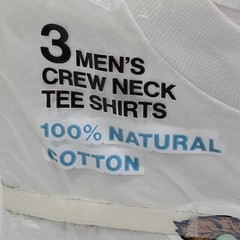 Fruit of the Loom Blank White T-Shirts Vintage From 1978 3 Pack NEW Men’s M