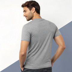 Men’s Everyday Round Neck Tee – Premium Soft Fabric Classic Fit