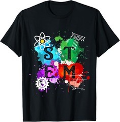 STEM Science Technology Engineering Math Teacher Gift T-Shirt