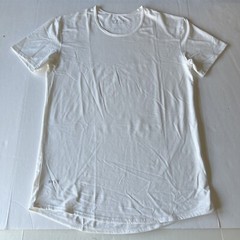 BYLT T-Shirt Men’s Large White Premium Basics Crew Neck Lightweight Stretch