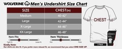 Wolverine Mens Undershirts Tagless Lightweight Soft T-Shirts – Medium-2 Pack