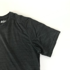 REI Base Layer T-shirt Men’s Medium Black Casual Short Sleeve Outdoor Hiking