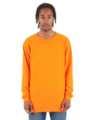3 Pack Shaka Wear Active Long Sleeve Plain Casual Crew Neck T-Shirt SM-3X