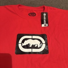 Ecko Unltd Shirt Mens Medium Red Rhino Logo Graphic Tee New With Tags Streetwear