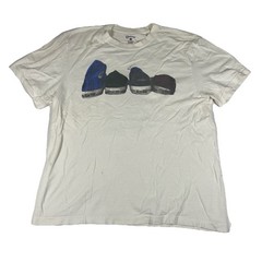 Converse All Star T-Shirt Men’s ExtraLarge White Converse On Chest Soft Material