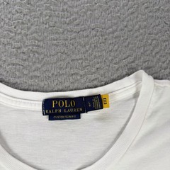 Polo Ralph Lauren Shirt Mens Large Custom Slim Fit Polo Bear Graphic Tee Cotton