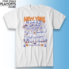 2026 Orange and Blue Skies Team Caricatures T-Shirt