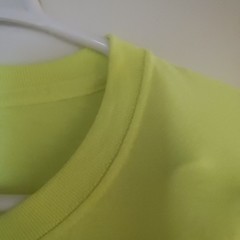 Men’s 4X Fruit Of The Loom Yellow High Visibility Safety Shirt Job Construction
