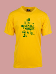 MEN WOMENS TEE TSHIRT UNISEX SHORT CIRCUIT NUMBER 5 ALIVE RETRO GIFT MOVIE 80’S