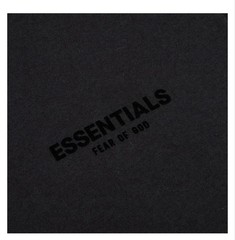 Fear Of God Essentials Short Sleeve Tee- Stretch Limo (Size L)