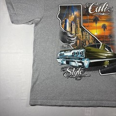 Shaka CALIFORNIA LOWRIDER T-shirt Cali Style Low Rider Urban Streetwear Men’s XL