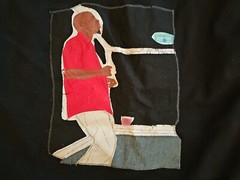 One Of A Kind Custom T-shirt With Urban Feel. Size is XL, but runs small. Unique