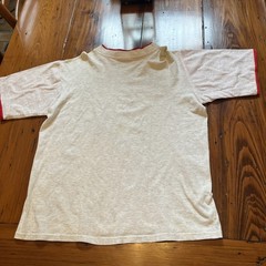 Vintage OB’s Bar Saco Montana T Shirt Short Sleeve Mosquito Large Grey Red USA