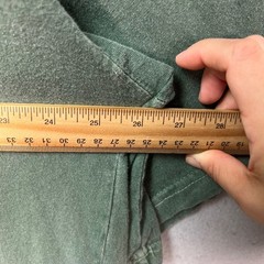 Vintage 90s Bad Boy Club Green Oversized T-Shirt Made In USA 100% Cotton Large