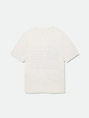 RHUDE Cigar Club Emblem Logo Retro Short sleeved T-shirt White