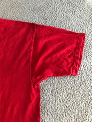 Nike Shirt Men’s Large Red Short Sleeve Crew Neck Square Logo Graphic Tee