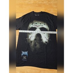Friday the 13th Jason Voorhees Shirt Medium NWOT Horror Mask Graphic Tee Black