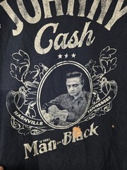Johnny Cash T-Shirt Mens Size XL The Man In Black Nashville Rock Country Tee