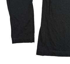 REI Co-op Shirt Mens Small Merino Wool Base Layer Black Long Sleeve Outdoor Hike