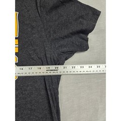 47 Brand Boston Bruins NHL Graphic T-Shirt Mens Large Charcoal Heather Grey