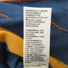 Goodthreads Pocket T-Shirt Men’s Large Tall Crewneck Blue/Tan Stripes Lot of 3